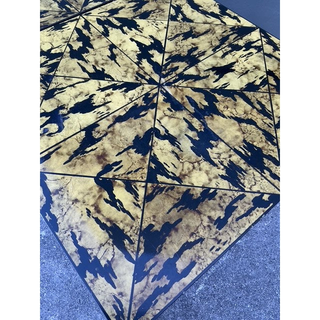 Vintage Regency Faux Finished Side Tables - A Pair For Sale - Image 9 of 10