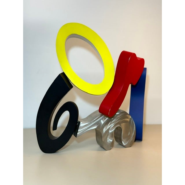 Brad Howe "Atlas Melody" Signed Limited Edition Metal Sculpture, 5/20, 1994 For Sale In New York - Image 6 of 13