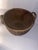 19th-Century Antique Splint Wood Round Basket With Handles For Sale - Image 9 of 9