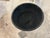 Late 20th Century Signed Studio Pottery Matte Black Wabi-Sabi Footed Bowl For Sale - Image 12 of 14
