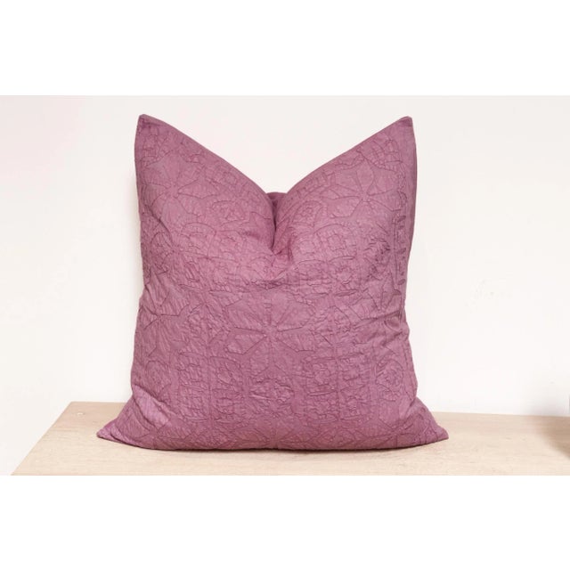 Veronica Handmade Pillow Cover For Sale - Image 4 of 7