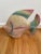 Vintage 1980s Rainbow Pastel Painted Fish Statue Decor For Sale - Image 9 of 12