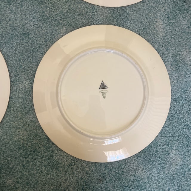 Vintage H & Co Selb Bavaria Heinrich Gold Encrusted Plates – Set of 9 For Sale In Phoenix - Image 6 of 9