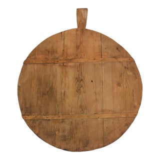 Vintage Rustic European Charcuterie Cheese Meat Fruit Vegetable Bread Serving Display Board For Sale