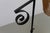 Swedish Forged Iron Tripod Floor Lamp, 1940s For Sale - Image 4 of 17
