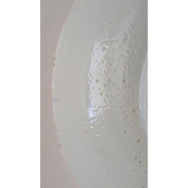Antique Chinese Rose Mandarin Figure Porcelain Saucer, Around Qianlong Era For Sale - Image 10 of 10