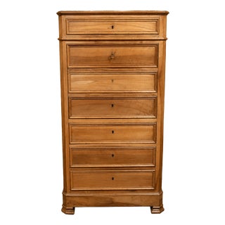 Antique Louis-Philippe Secretaire in Walnut, 1800s For Sale