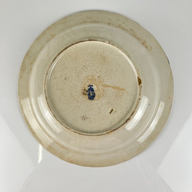 Vintage Jane Model Salad Bowl from KG Lunéville, 1890s For Sale - Image 4 of 9