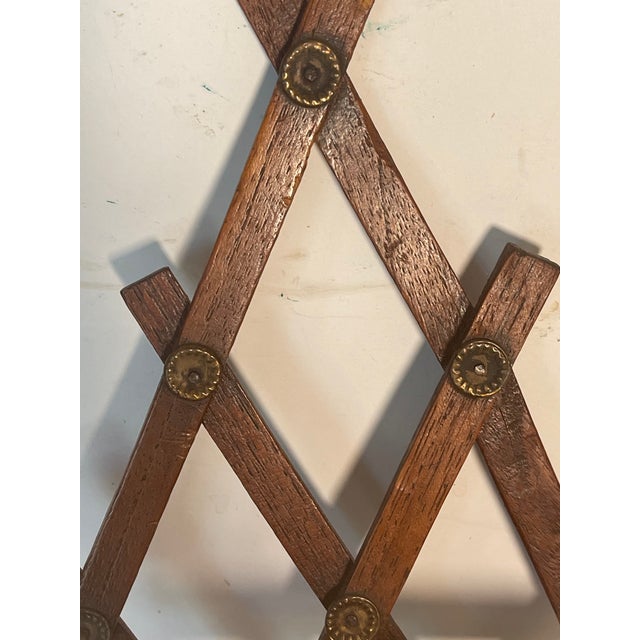 Antique Wood Wall Shelf Small For Sale - Image 4 of 4