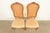 1960s Thomasville French Provincial Louis XV Carved Walnut and Cane Back Side Chairs or Dining Chairs, Pair For Sale - Image 5 of 14