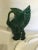 1970s Royal Haeger R85g Emerald Green Swan Vase With Original Label For Sale - Image 11 of 13