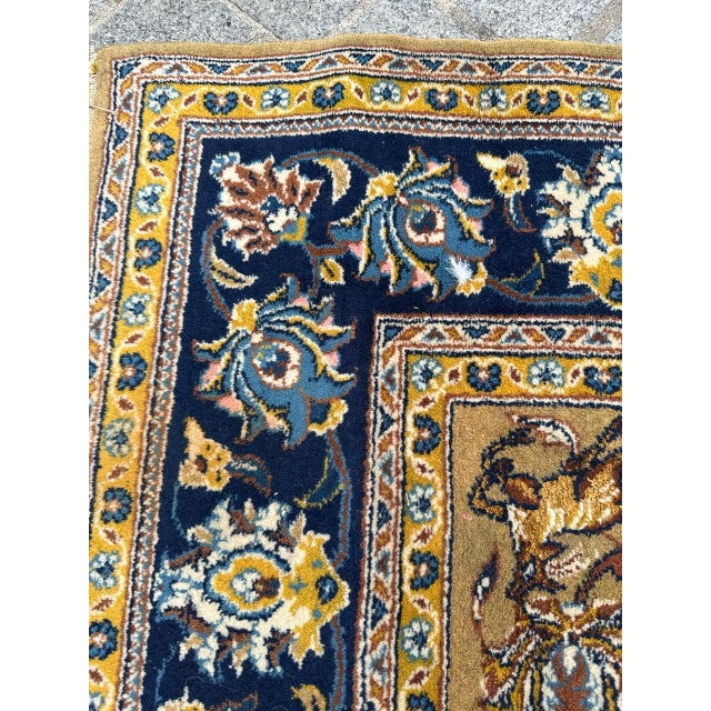 Mid-Century Kashan Rug, 1960s For Sale - Image 6 of 18
