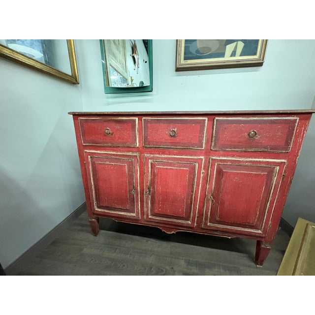 French 18th Century Italian Louis XVI Painted Chest For Sale - Image 3 of 18