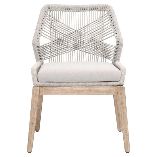 These woven side chairs will add a touch of coastal style to your kitchen or dining space. Constructed with a reinforced...