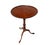 Stunning and elegant Queen Anne Style tilt-top end table. Striking English design from the mid 19th Century. The solid...