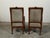 Rustic Set of Eight 1920s Black Forest Dining Room Chairs with Hand-Carved Floral Décor For Sale - Image 3 of 12