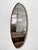 1960s Italian Mid-Century Wall Mirror with Brass Frame and Glass, 1970s For Sale - Image 5 of 18