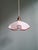 Art Deco Pendant Light in Pleated Speckled Glass, 1930s For Sale - Image 4 of 14