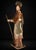 Wood Mexican Artist, Colonial Figure of Saint Francis Xavier, 18th Century, Wood For Sale - Image 7 of 10