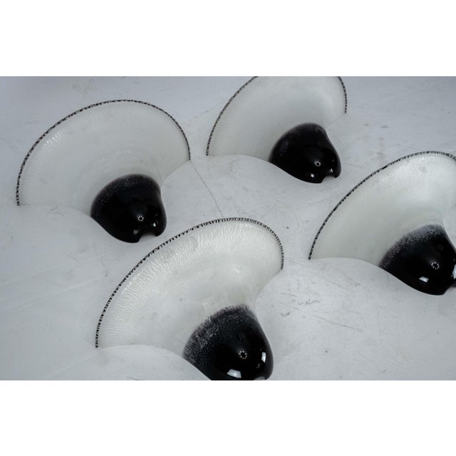 Large Murano Glass Wall Sconces from Barbini, Italy, 1970s, Set of 4 For Sale - Image 9 of 13