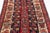 Antique Persian Shiraz Red, Ivory, Black Handmade Wool Carpet For Sale - Image 9 of 9