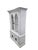 Gothic Vintage Gothic Revival White Display Cabinet For Sale - Image 3 of 9