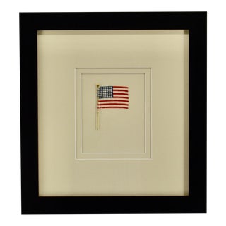 Vintage 48 Star American Flag, Framed For Sale