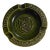 Vintage Brauerei St Martin Oberlahnstein German Beer Ceramic Ashtray Green MCM For Sale