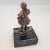 Girl Bronze Figure on Marble Base, 1890s For Sale - Image 3 of 6