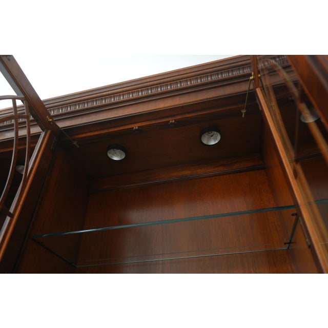 Hickory Chair Furniture Company Hickory Chair James River Plantation Large Breakfront For Sale - Image 4 of 18