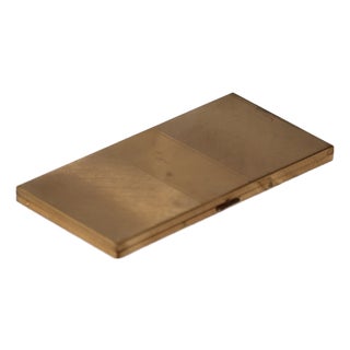 Vintage Cigarette Case in Metal, 1970s For Sale