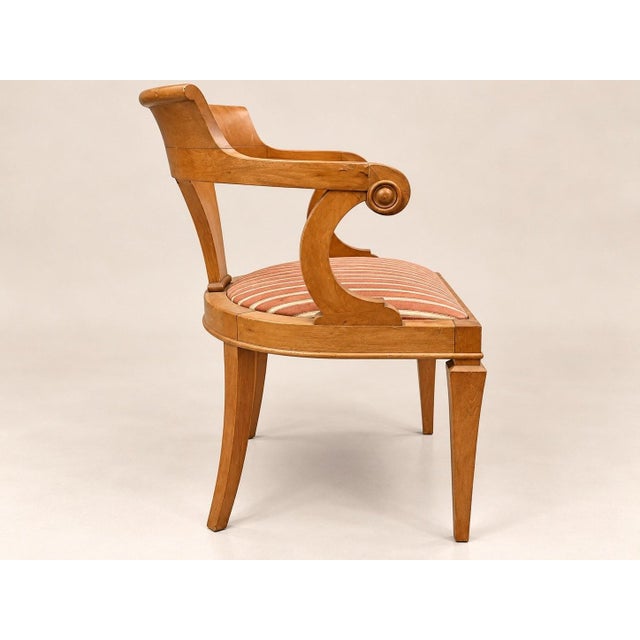 Empire Oak Gondola Back Armchairs, 1950s, Set of 12 For Sale - Image 4 of 7
