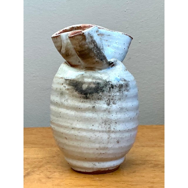 Vintage Abstract Ceramic Vase For Sale - Image 12 of 12