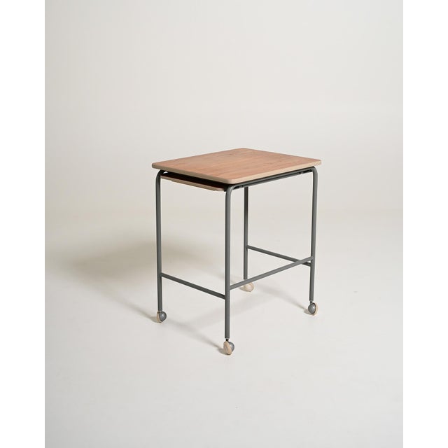 Vintage Swedish Coffee Table with Pull-Out Top, 1960s For Sale - Image 3 of 10