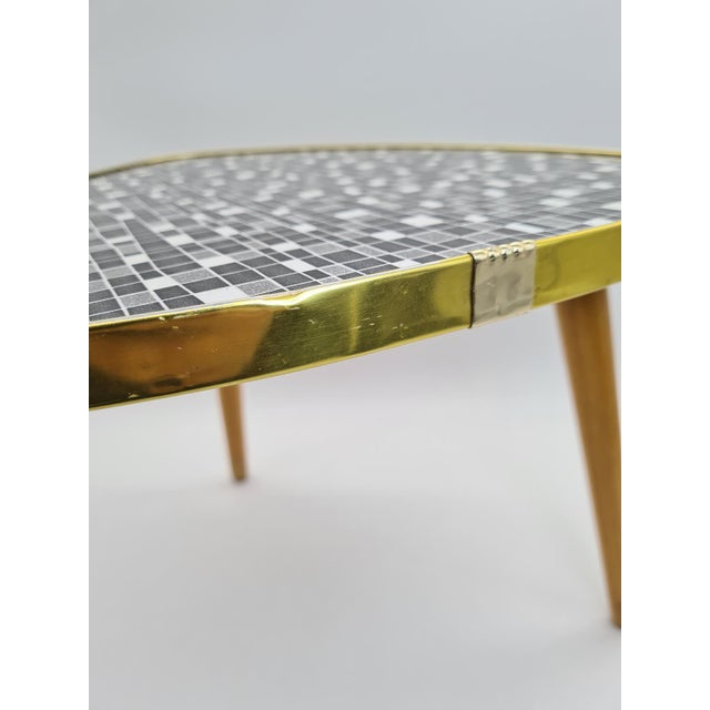 Mid-Century Modern Side Table or Plant Stand from Hal Lei, GDR, 1960s For Sale - Image 3 of 11