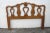 Wood Kent Coffey French Carved Cherry Full Queen Size Headboard 3623 For Sale - Image 7 of 8