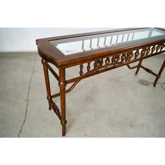 1960’s Hollywood Regency Spanish Console Table For Sale - Image 12 of 12