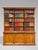 A striking and highly practical mid 19th-century French tall open library bookcase in solid oak, of exceptional depth and...