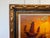 Vintage Chinese Junk Boats Sunset Oil Painting Signed Young Asian Seascape Frame For Sale - Image 11 of 11