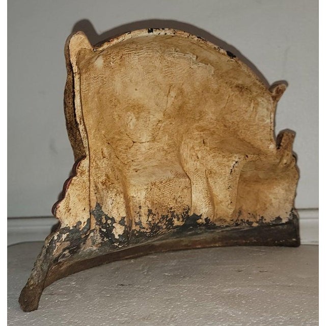 20thc Century Cast Iron Pig Door Stop For Sale In Los Angeles - Image 6 of 6