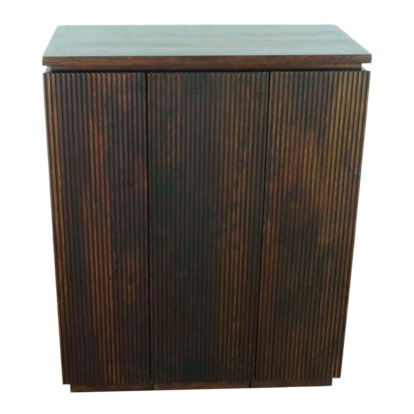 Crate Barrel Monaco Bar Cabinet Chairish