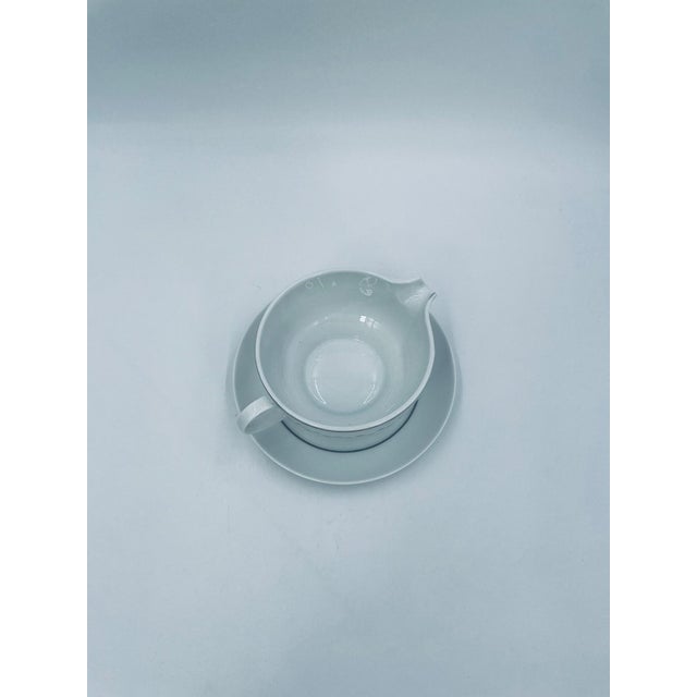 Lanzette Sauce Boat with Stand by Tapio Wirkkala for Thomas, 1965 For Sale - Image 3 of 12