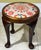 Victorian Beautifully Crafted Vintage Victorian-Style Footstool With Suzani Embroidery For Sale - Image 3 of 11