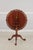 English Vintage Revolving Mahogany Pie Crust Tilt Top Table For Sale - Image 17 of 18