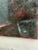 “At the Corner of the Earth” 1960 Vintage Abstract Painting by Bob Witz For Sale - Image 11 of 12