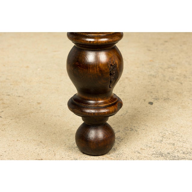 Mid-19th Century French Louis Philippe Oak Table For Sale - Image 15 of 16