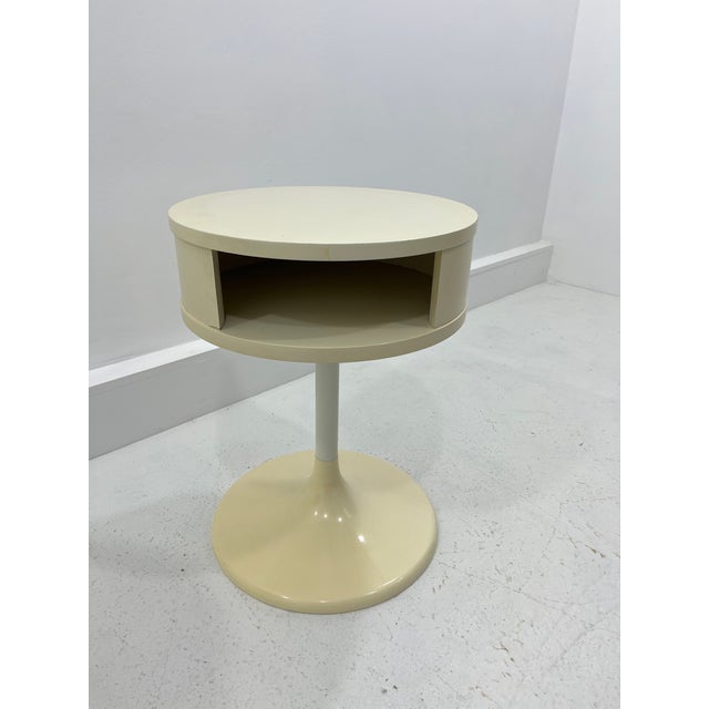 Wood Space Age Tulip Side Tables by Lusch Erzeugnis for Lusch & Co, 1970s, Set of 2 For Sale - Image 7 of 15