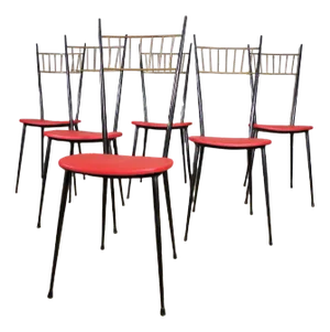 Chairs Set, Set of 6, 1950s