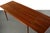 Exceptional Danish Modern teak, rectangular table by Vejle Stole & Mobelfabrik, made in Denmark. --- Dimensions ---...