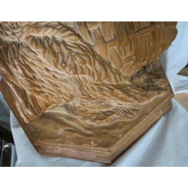 Mid 19th Century Period Terra Cotta by Jean-Baptiste Carpeaux " Girl With a Shell" 1864 For Sale - Image 5 of 11